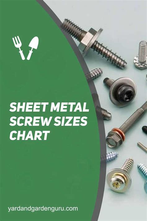 sheet metal screw size|sheet metal screw dimensions chart.